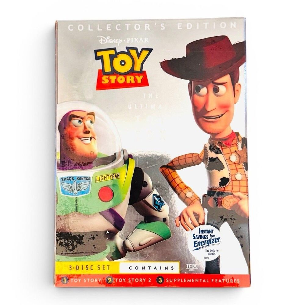 Toy Story: The Ultimate Toy Box DVD Collector’s Edition (3-Disc Box Set) New